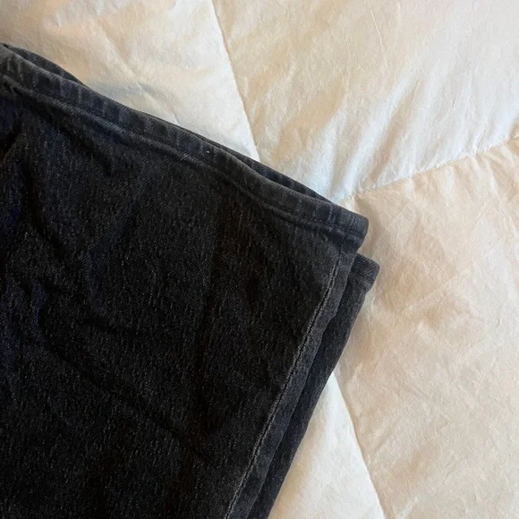 Madewell Curvy 90’s Straight Black Denim Jeans NWT - Picture 3 of 5